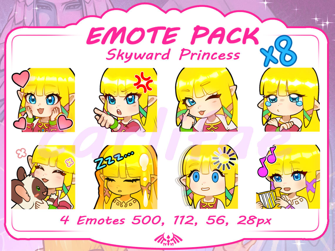SS Zelda Emote Pack